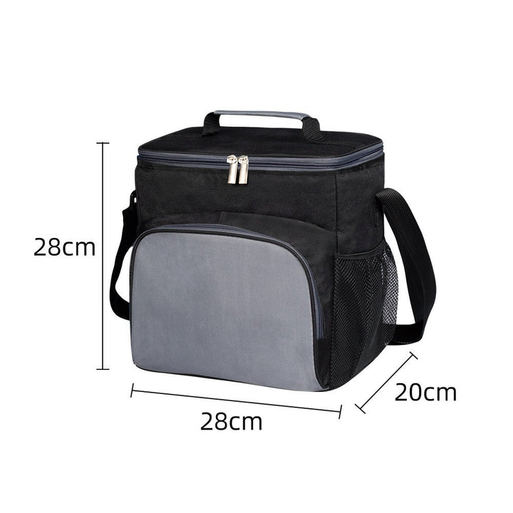 Men's cooler bag with insulating lining and practical compartments Kalsten