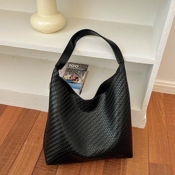 Woven Texture Shoulder Bag