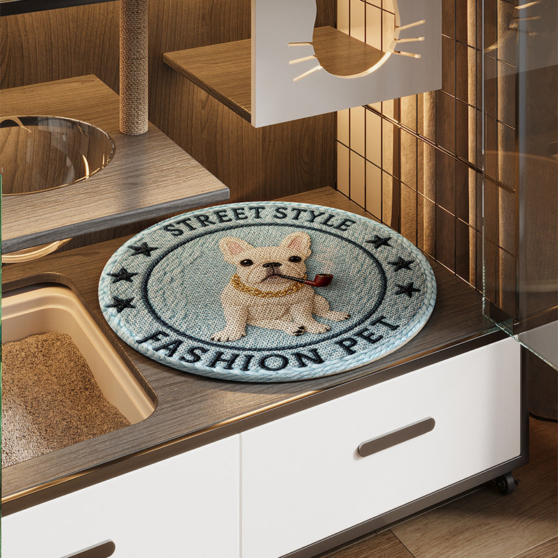 Soft and Durable Pet Food Mat Kalsten