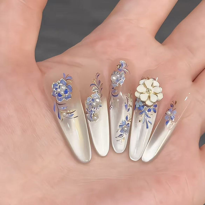 Elegant Floral Nail Art Tips Kalsten