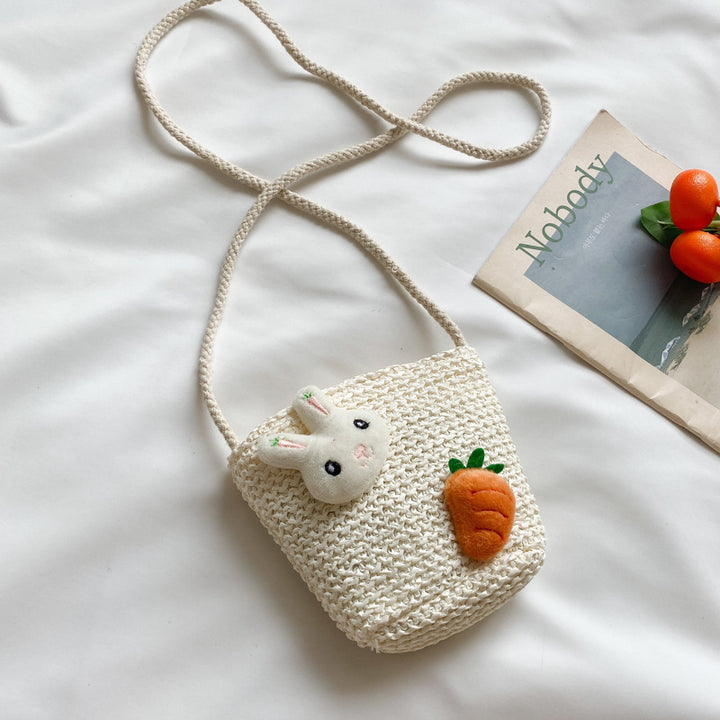 Creative Fruit-Themed Crochet Crossbody Bag