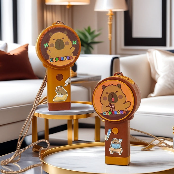 Women Portable Mini Fan with Cute Animal Design Kalsten