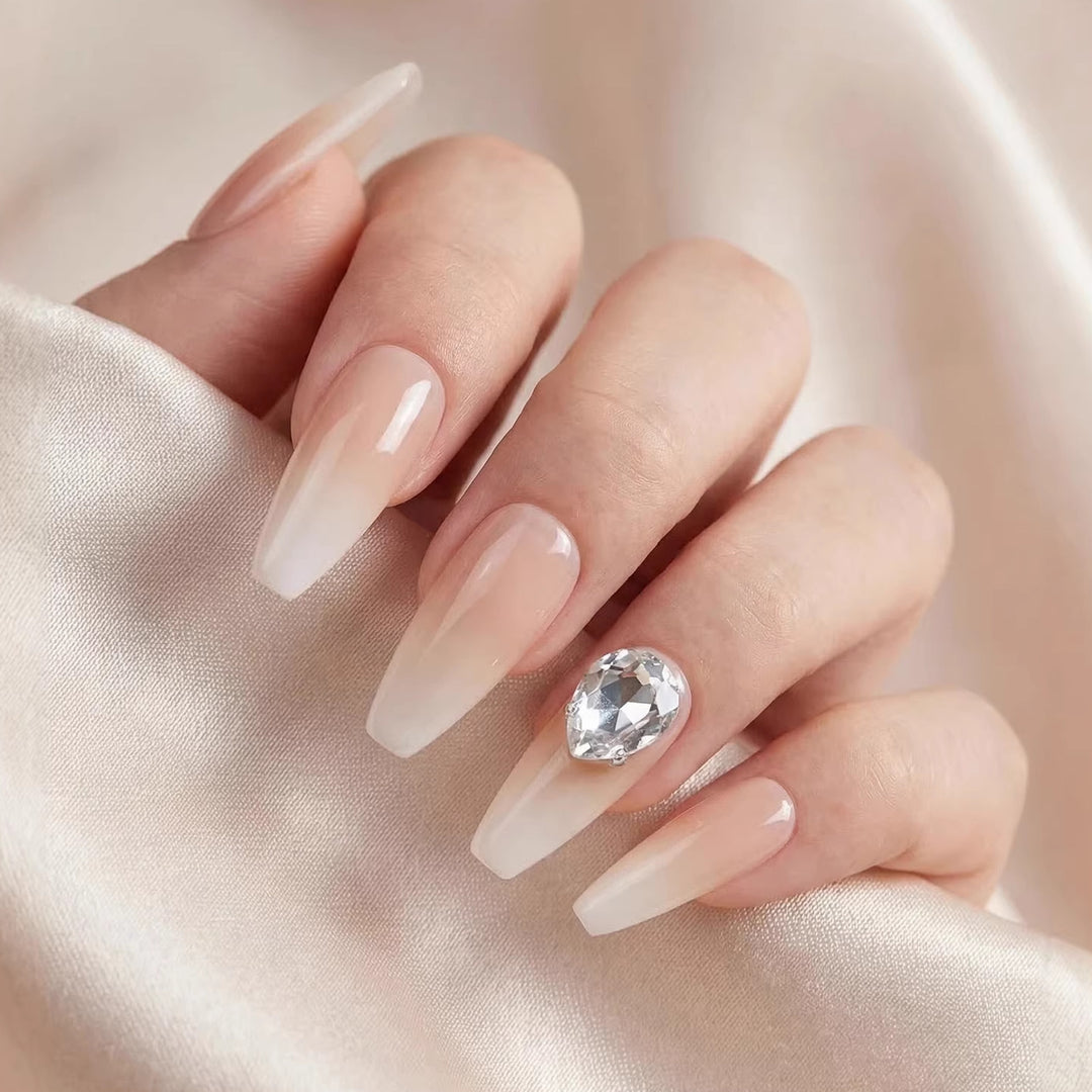 Elegant Long-Stiletto Nail Extensions Kalsten