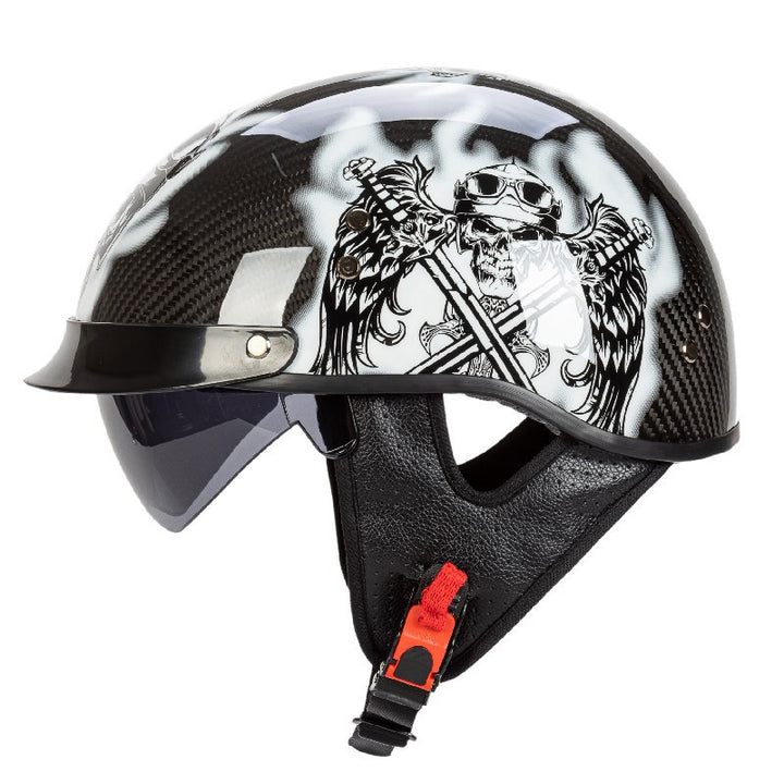 Graphic Safety Skull Design Motorcycle Helmet Kalsten