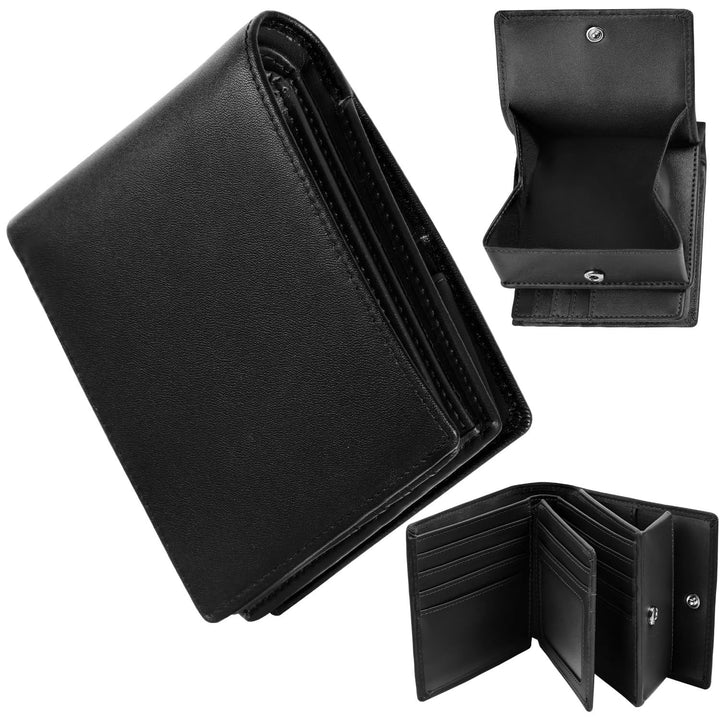 Classic Leather Bi-Fold Wallet Kalsten