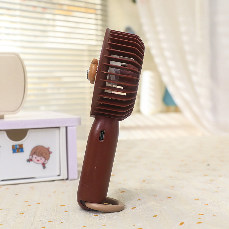 Women Portable Handheld Fan with Animal Design Kalsten
