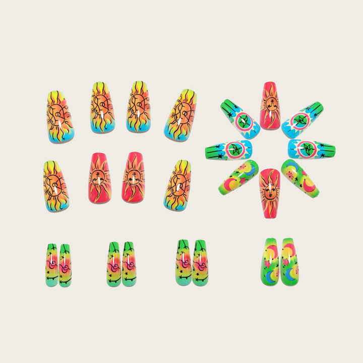 Neon Nail Art Set Kalsten