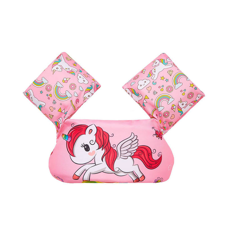 Women's Inflatable Swimming Aid with Colorful Flamingo Design Kalsten