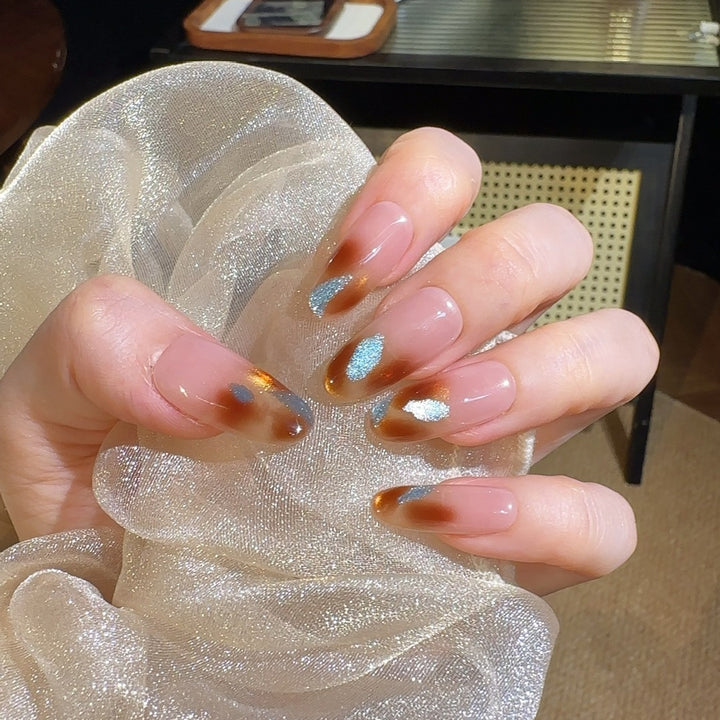 Artistic Gradient Press-On Nail Set Kalsten