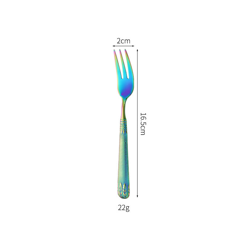 Elegant teaspoon with artistic handle design Kalsten