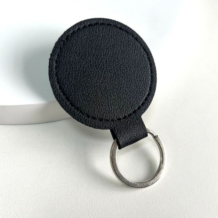 Round Leather Keyring Kalsten