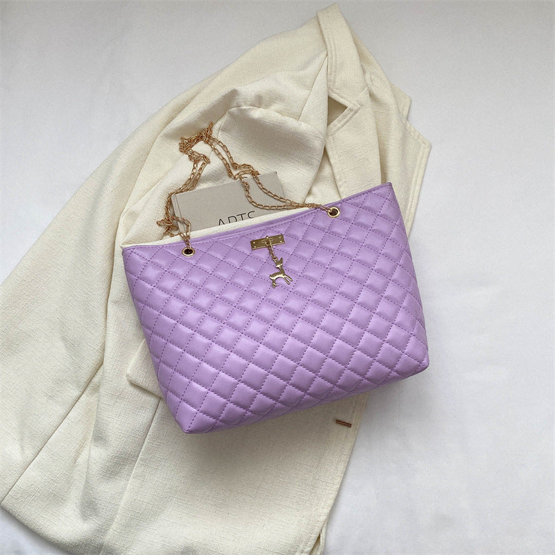 Quilted Shoulder Handbag