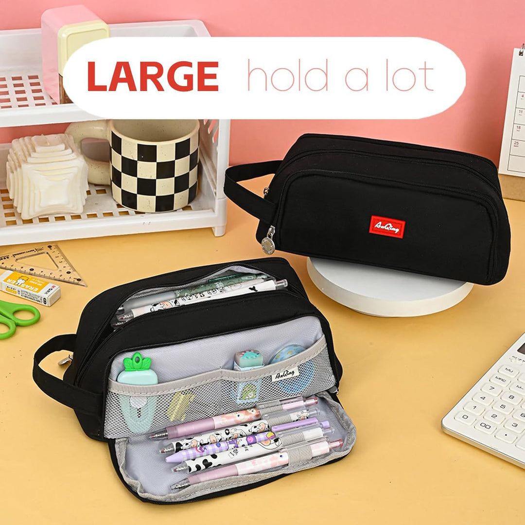 Stylish Multi-Compartment Pencil Case