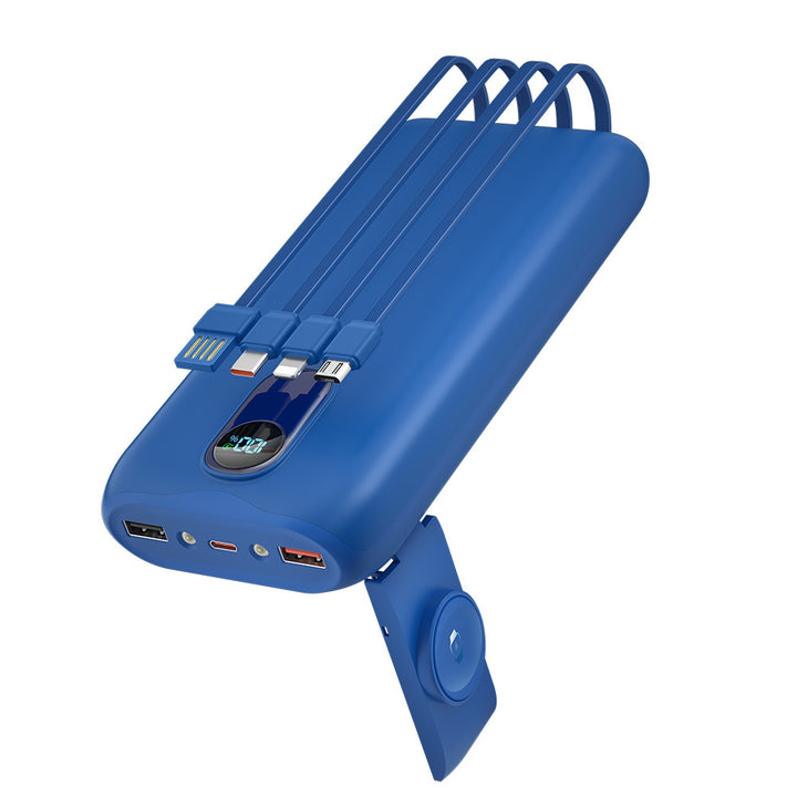 Portable power bank with integrated wireless charging function Kalsten