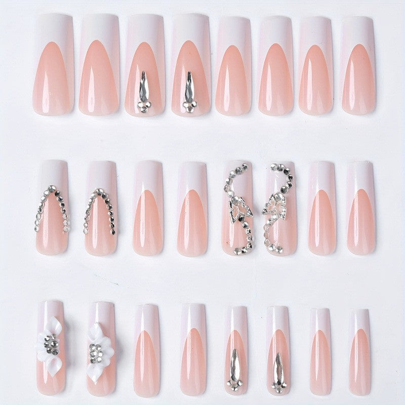 Glamorous 3D Floral Nail Art Set Kalsten