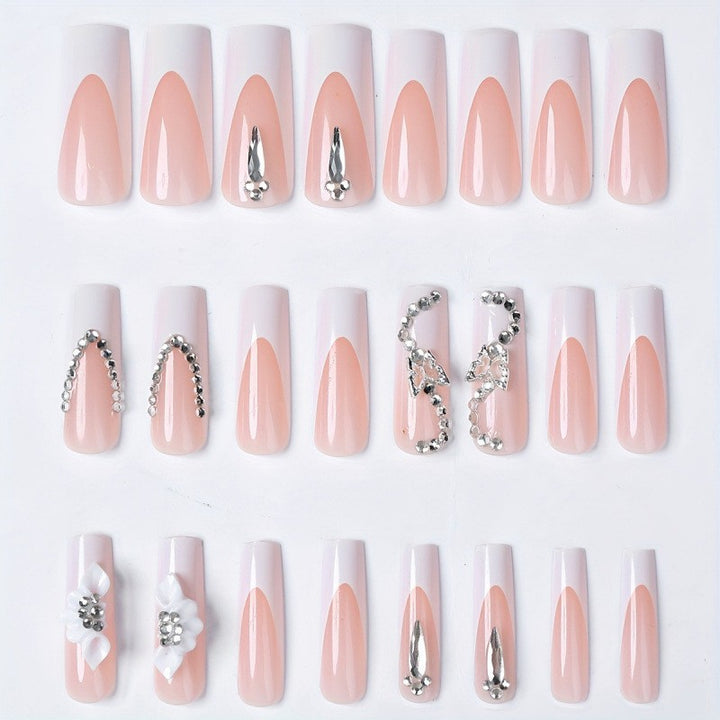 Glamorous 3D Floral Nail Art Set Kalsten