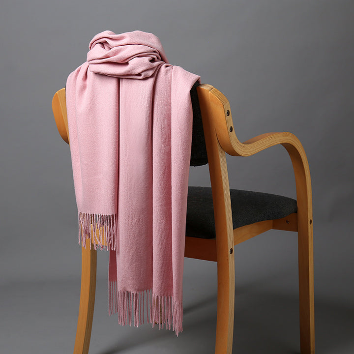 Luxurious Cashmere-Blend Throw Blanket