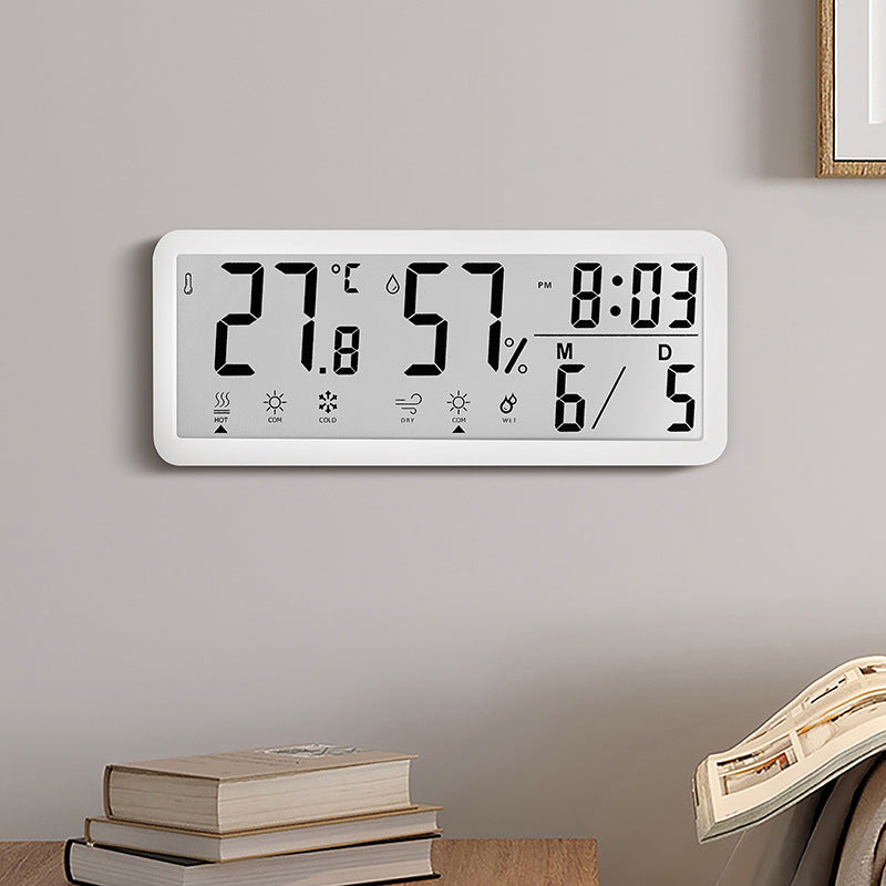 Digital multifunction weather alarm clock with hygrometer and temperature display Kalsten