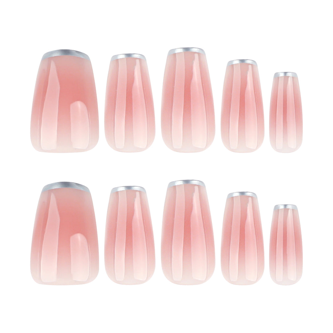 Elegant Nail Extensions with Translucent French Tip Kalsten