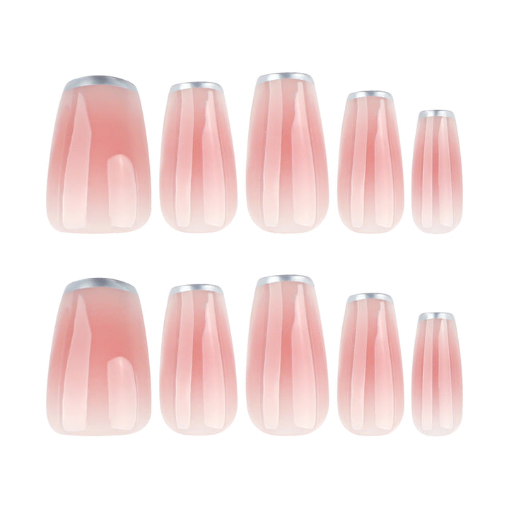 Elegant Nail Extensions with Translucent French Tip Kalsten