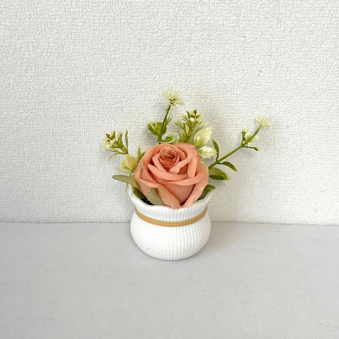 Faux Floral Table Centerpiece