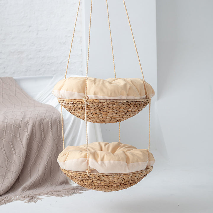 Hanging basket with cushion Kalsten