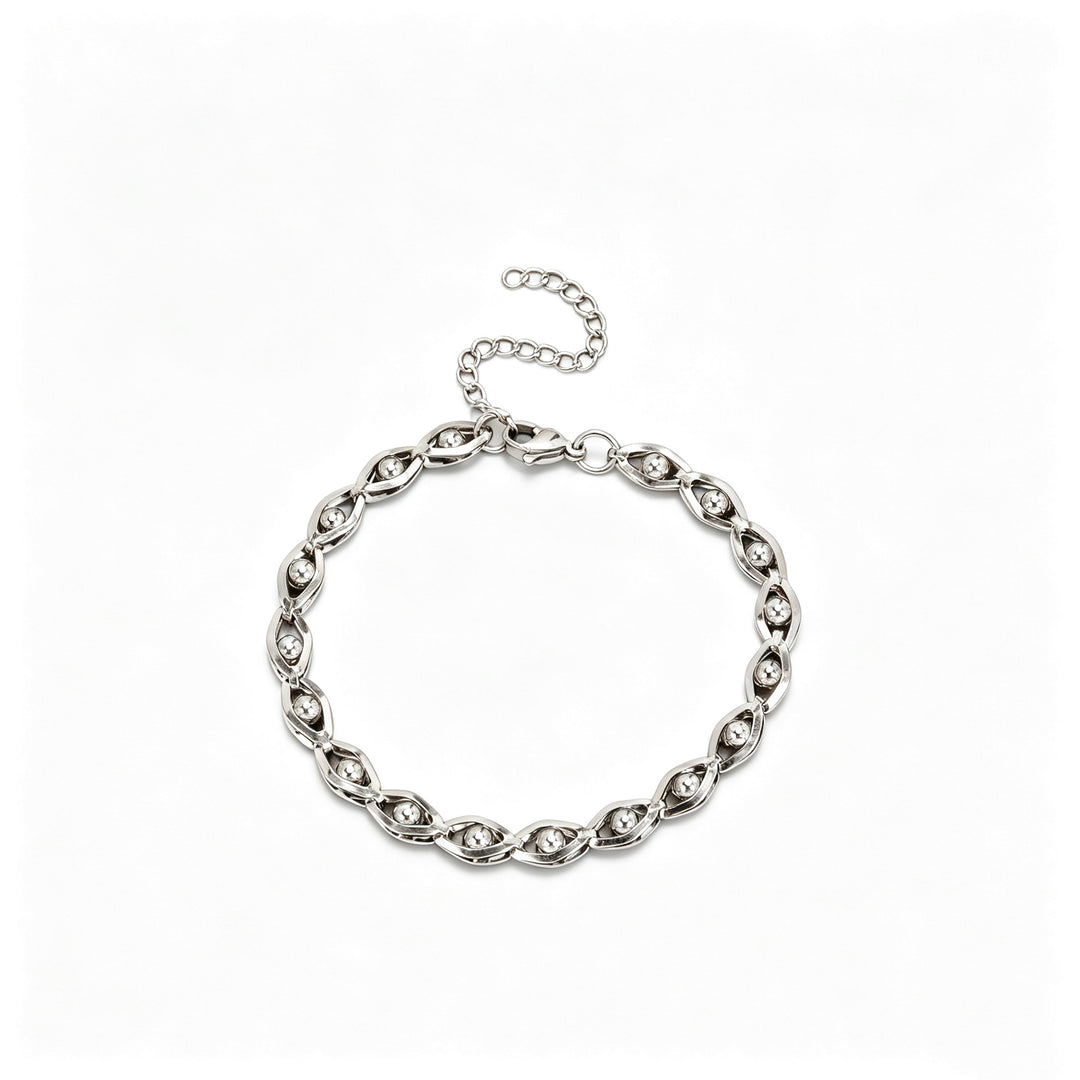 Adjustable Contemporary Link Bracelet Kalsten