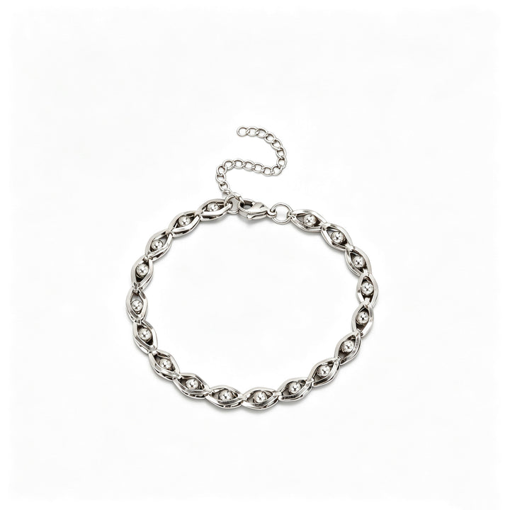 Adjustable Contemporary Link Bracelet Kalsten