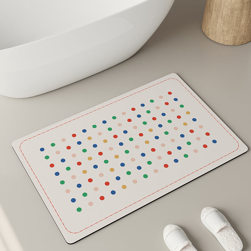 Patterned Bath Mat Kalsten