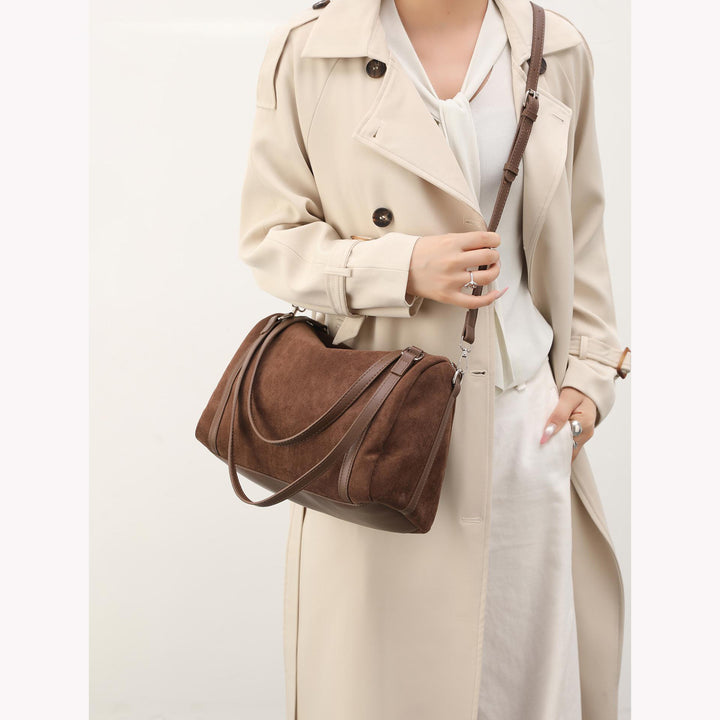 Soft Suede Shoulder Bag Kalsten