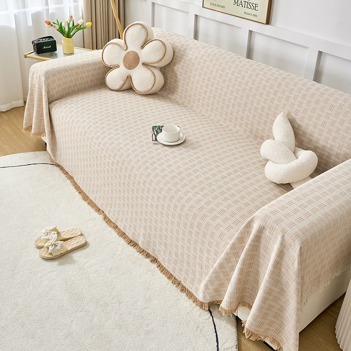 Stylish Woven Sofa Throw Blanket
