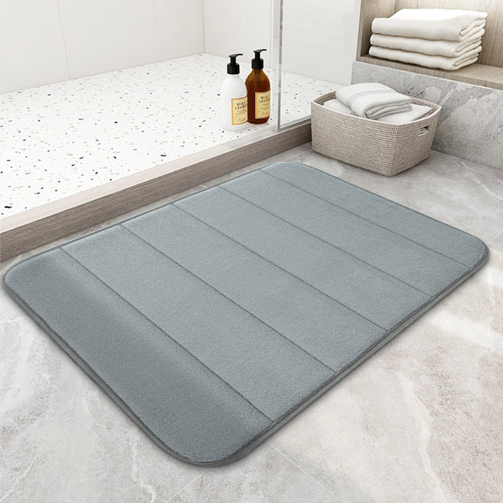 Plush Absorbent Bath Mat