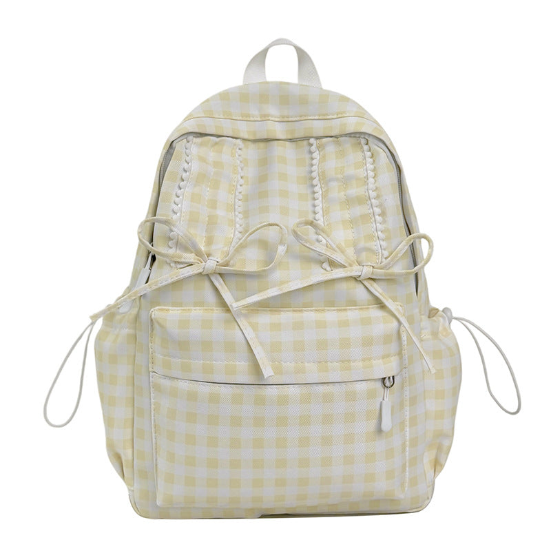 Playful Bunny-Ear Patterned Backpack Kalsten