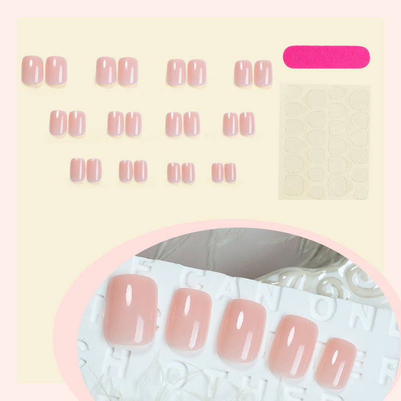 Classic Short Square Press-On Nail Set kalsten