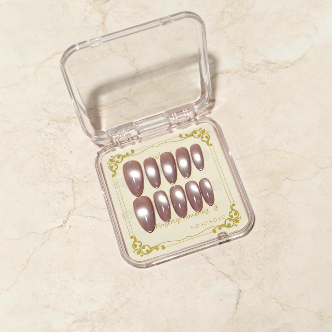 Elegant Stiletto Press-On Nail Art Kalsten