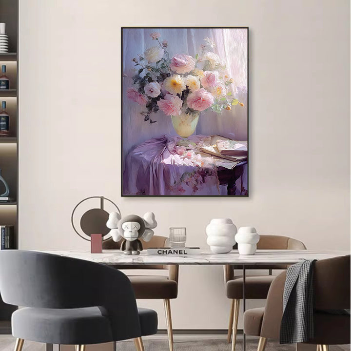Artistic Floral Canvas Wall Art