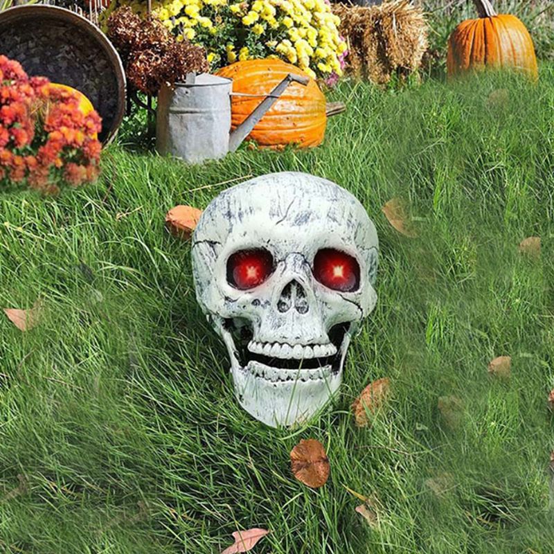 Decorative Skull Statue