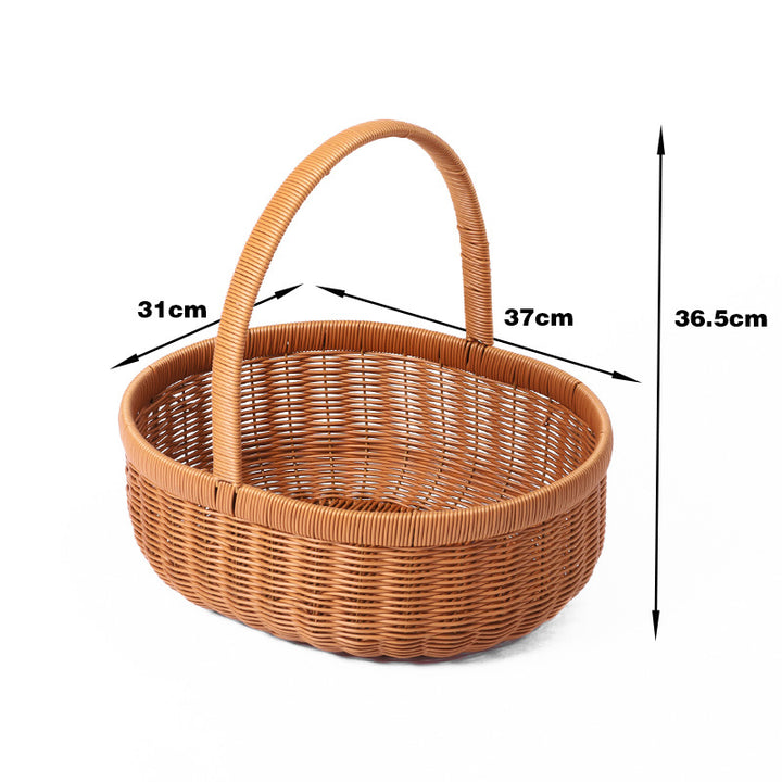 Artisan Woven Utility Basket Kalsten