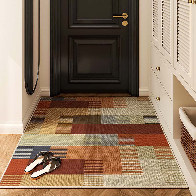 Geometric Patterned Entrance Mat