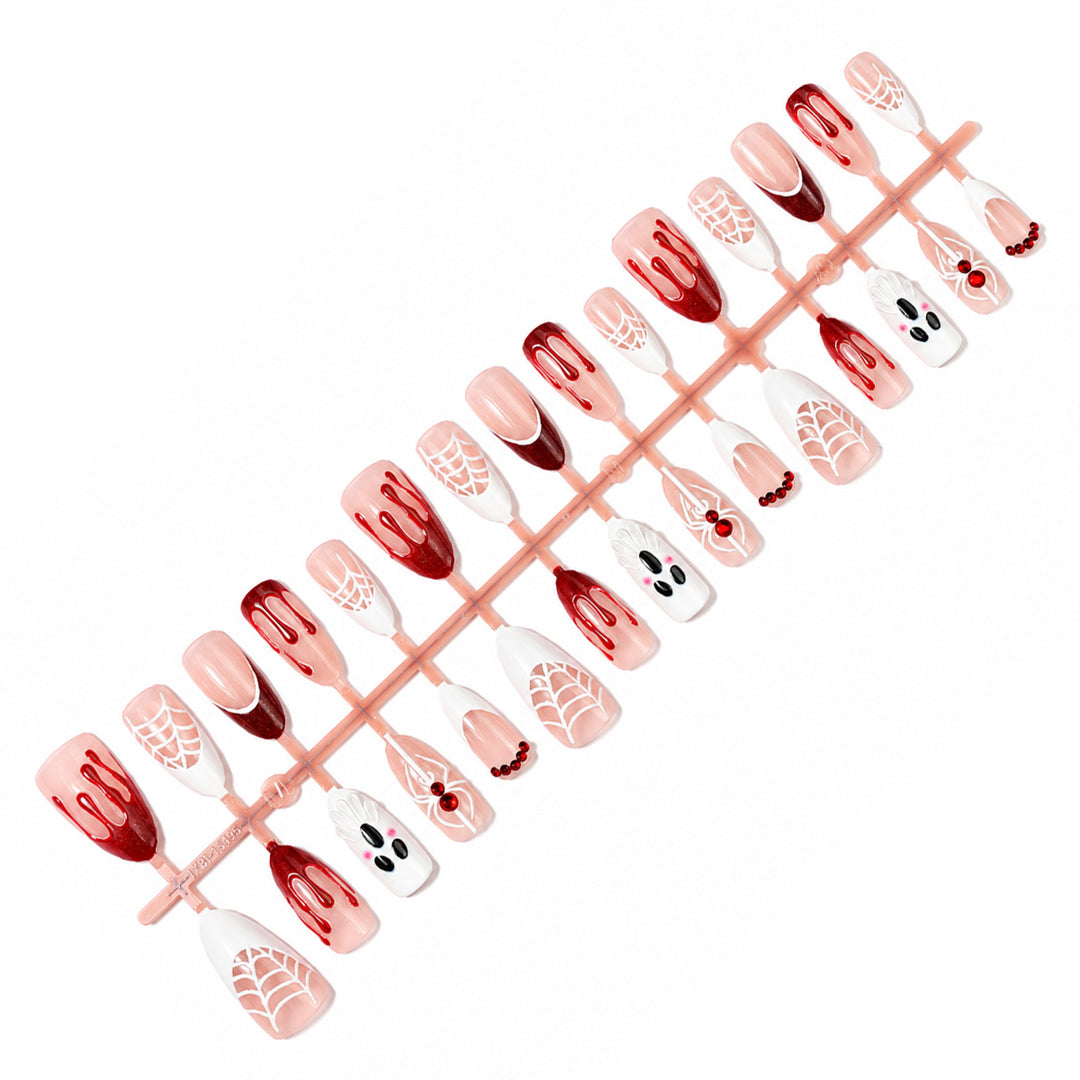 Halloween inspired art nail set Kalsten