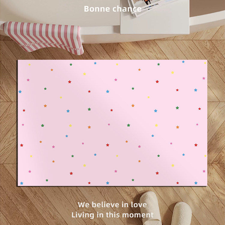 Star-Patterned Floor Mat