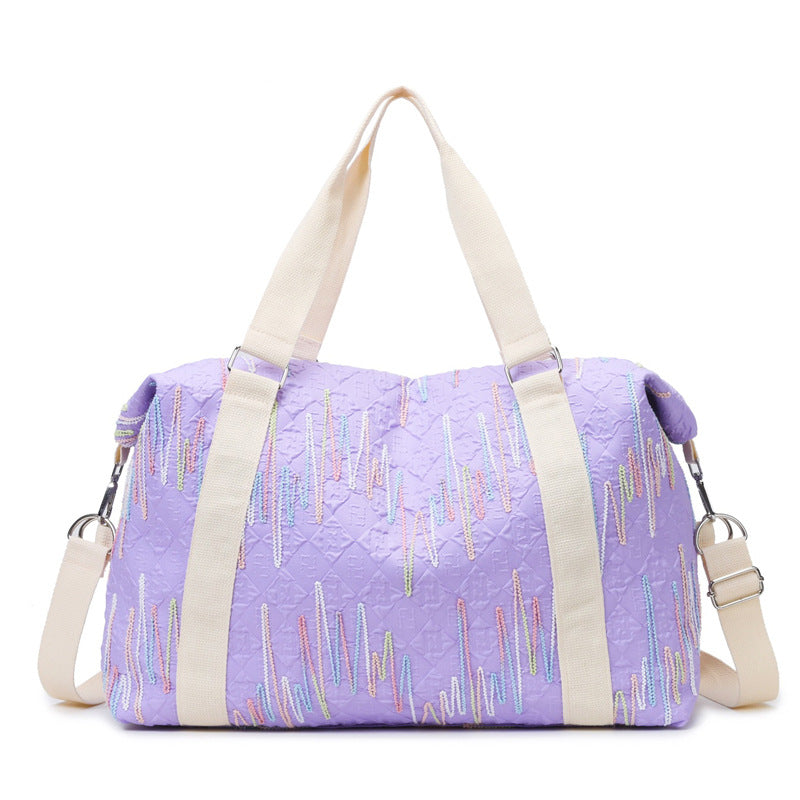 Stylish Quilted Gym Bag Kalsten