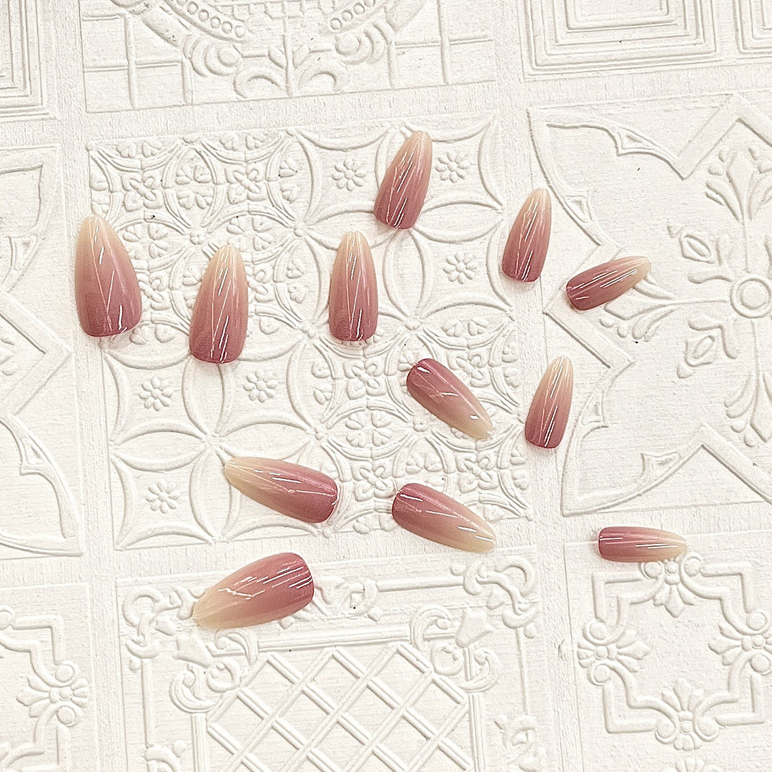 Elegant Ombre Press-On Nails Kalsten