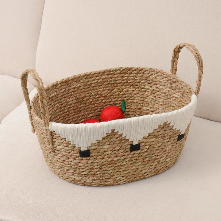 Handwoven decorative basket Kalsten