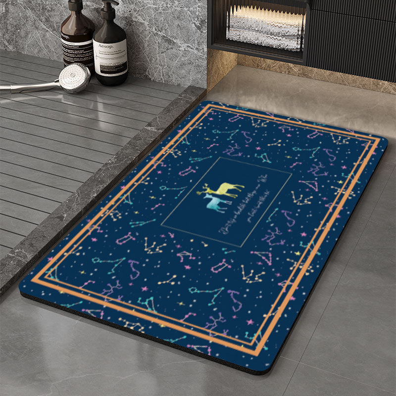 Decorative Bath Mat Kalsten