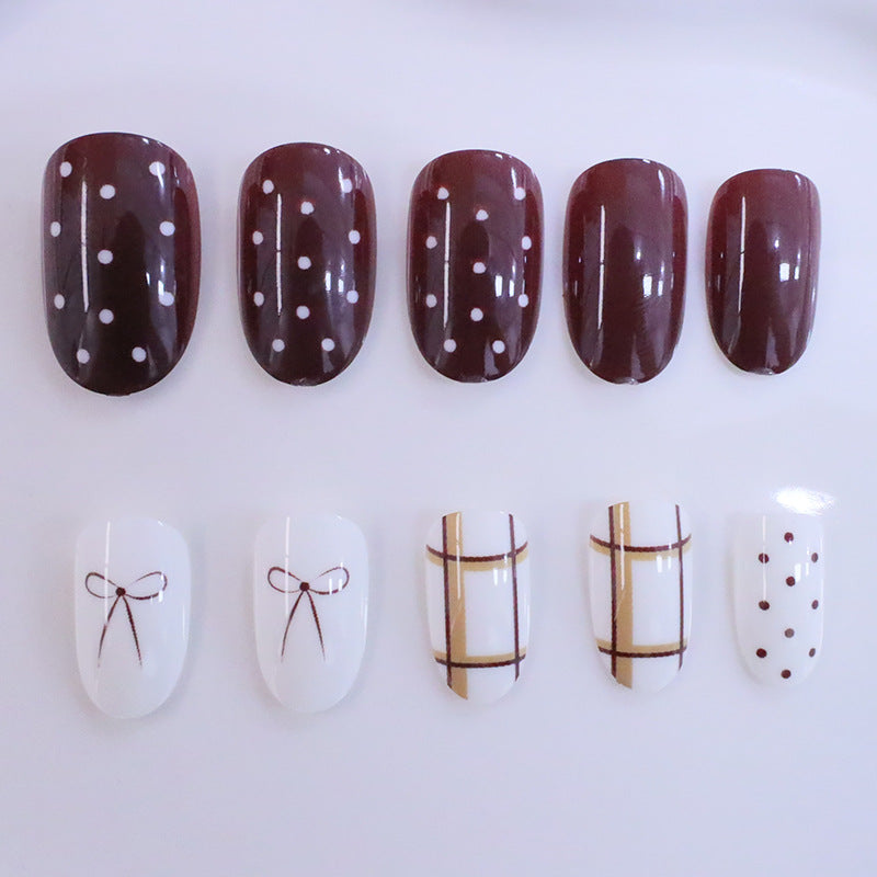 Elegant Artistic Nail Set Kalsten