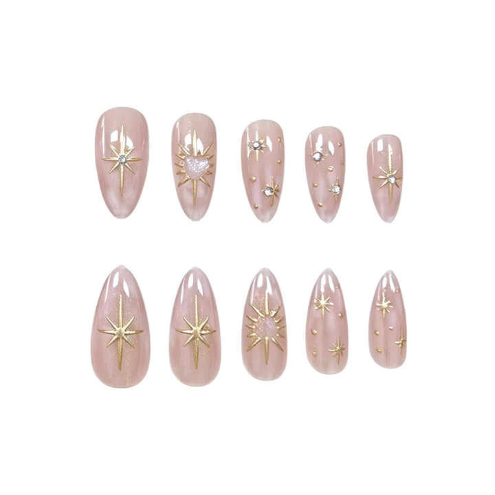 Artistic Stiletto Nail Art Kalsten