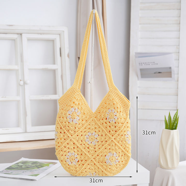 Handmade straw bag Kalsten