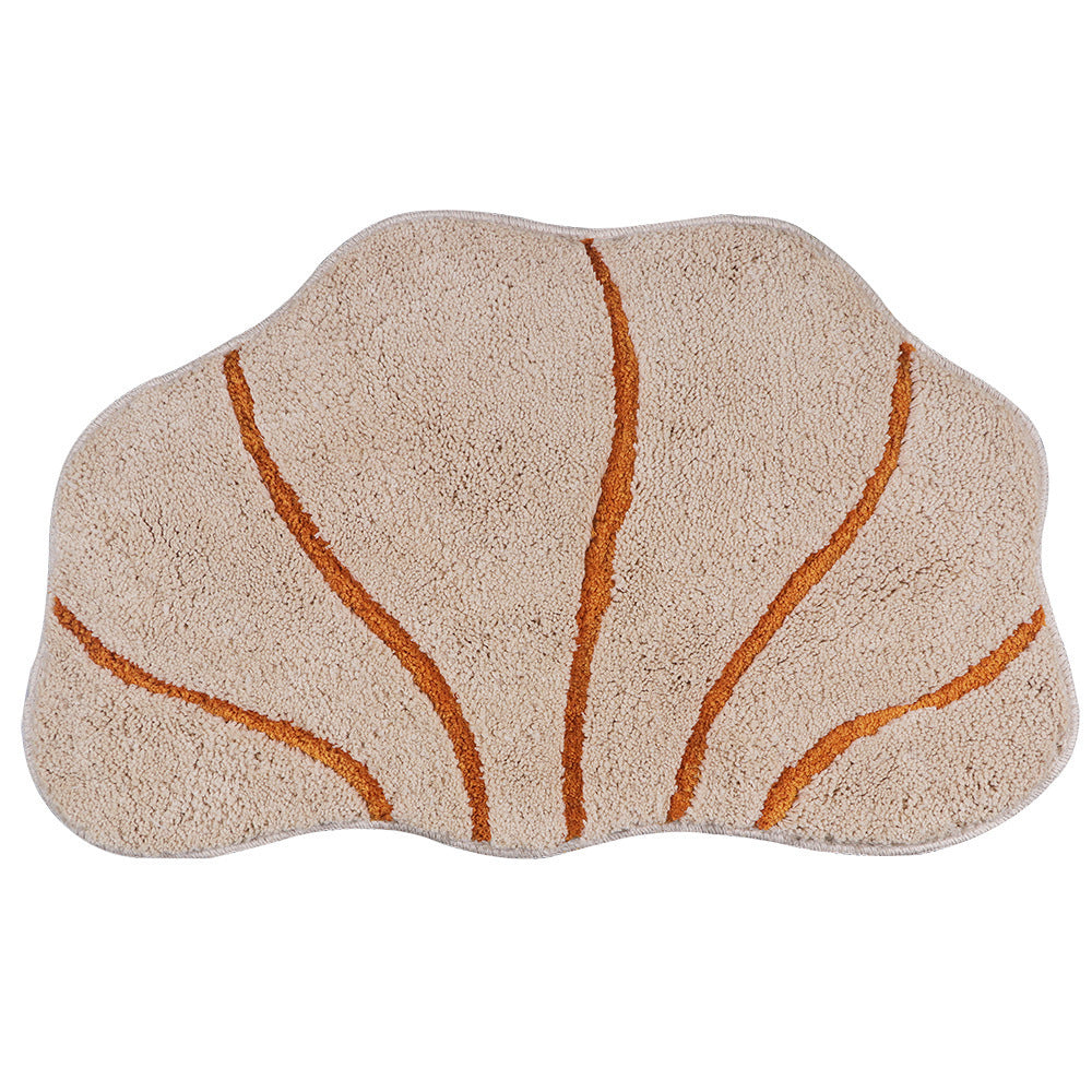 Shell-shaped Bath Mat