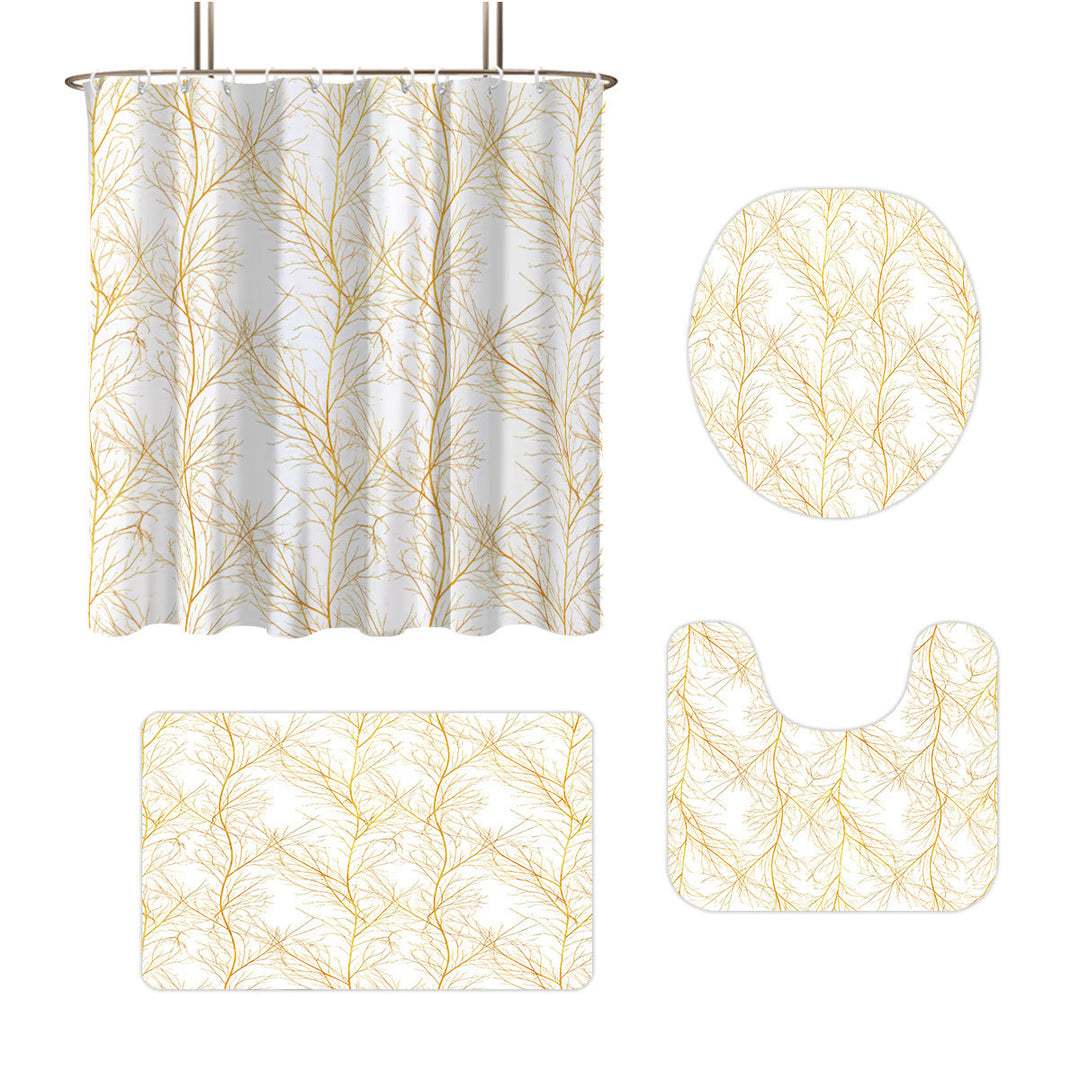 Digital Botanical Bathroom Décor Set Kalsten